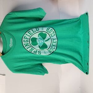 EUC 108 Stitches Springfield Thunderbirds Hockey Club since 2016 sz M tshirt